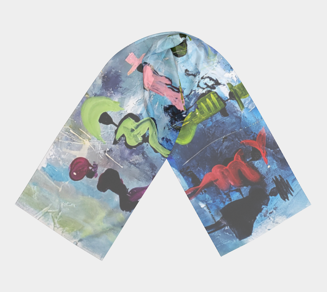 Silk Scarf - La Ballerine - Made in Canada 🇨🇦