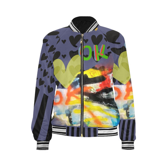 I1034 - Bomber Jacket * Be Kind