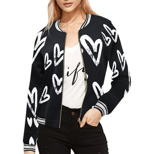 I1046 - Bomber Jacket * Style your Happy