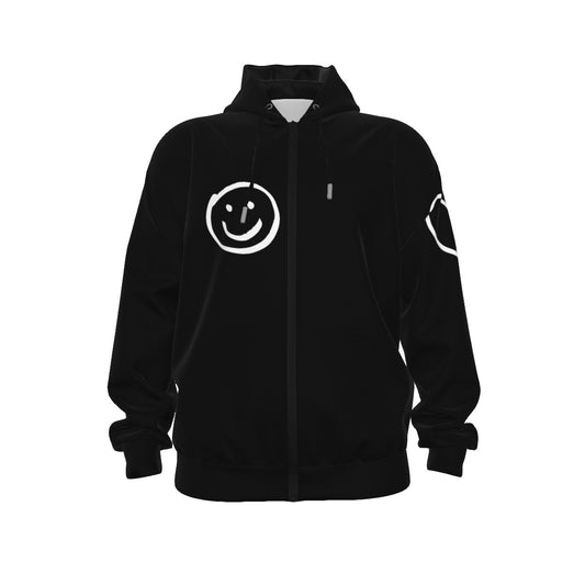 Y2115 - Cotton Hoodie With Zipper * Style your Happy