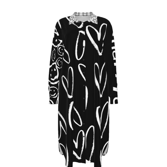 Y2144 - Long Shirt Dress * Style your Happy