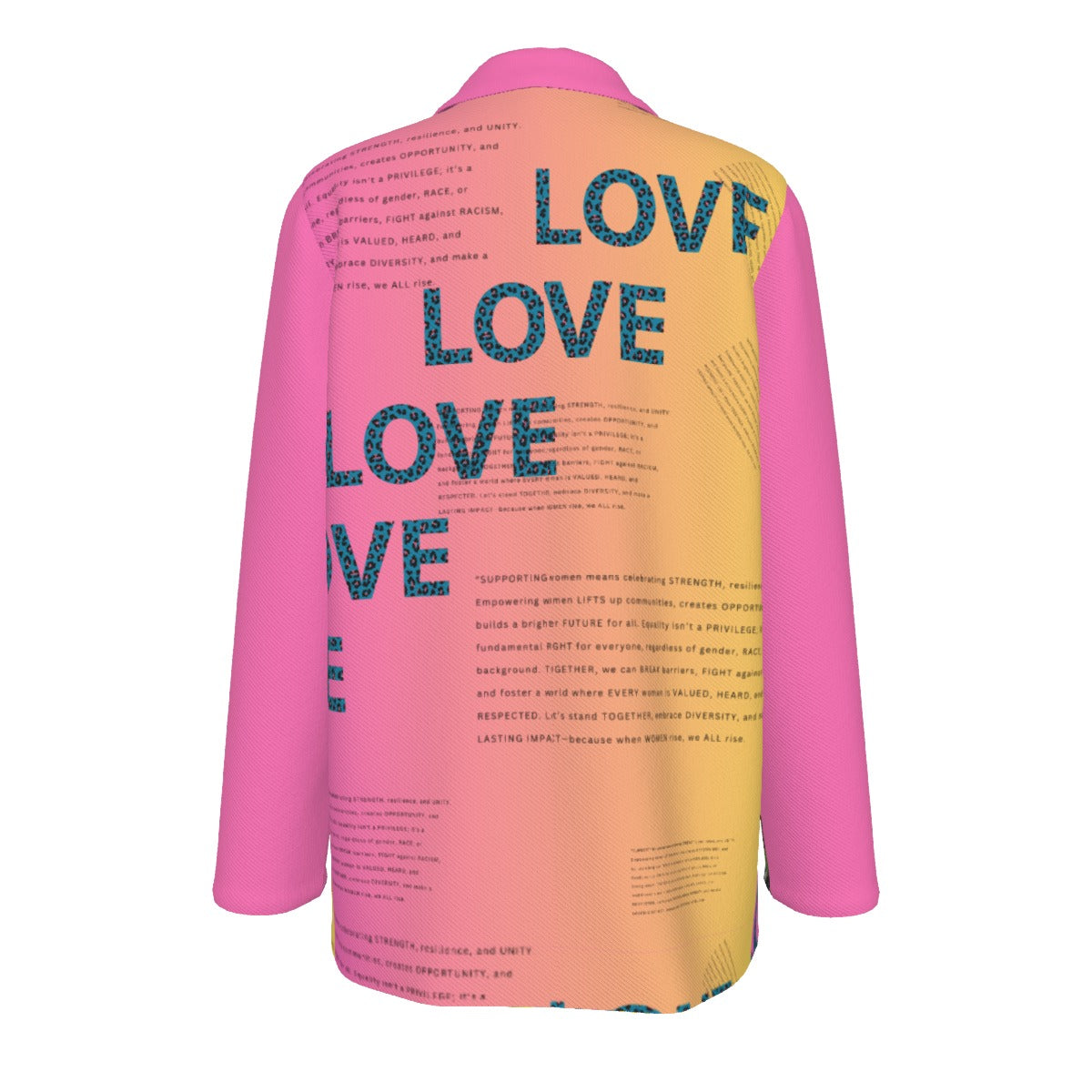 Y2137 - Boyfriend Blazer * I am Woman