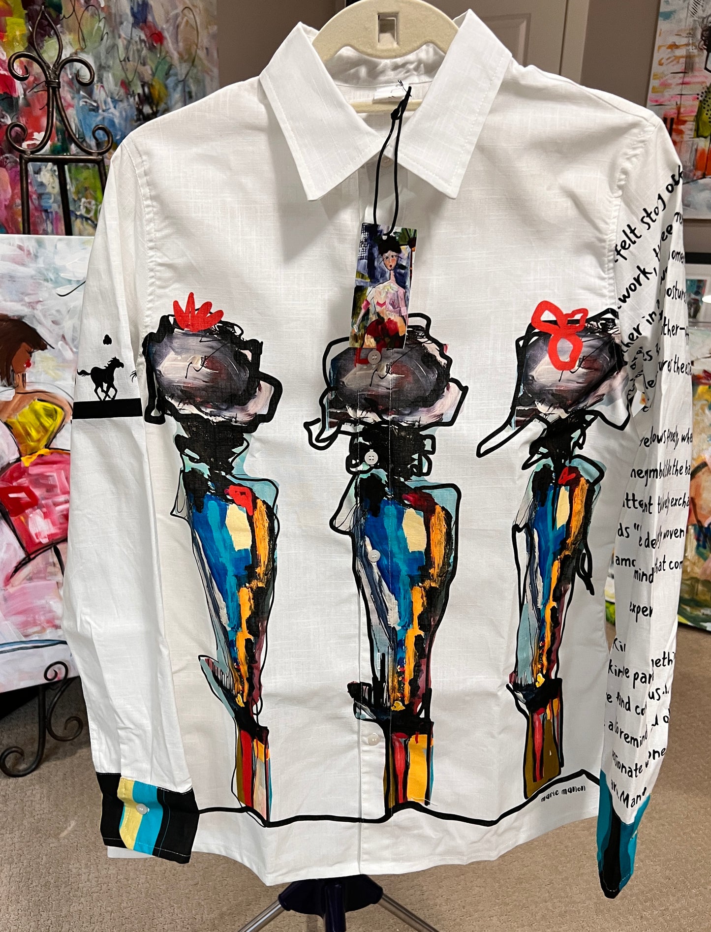 Be Kind Art Shirt – Slow Fashion Statement in Cotton
