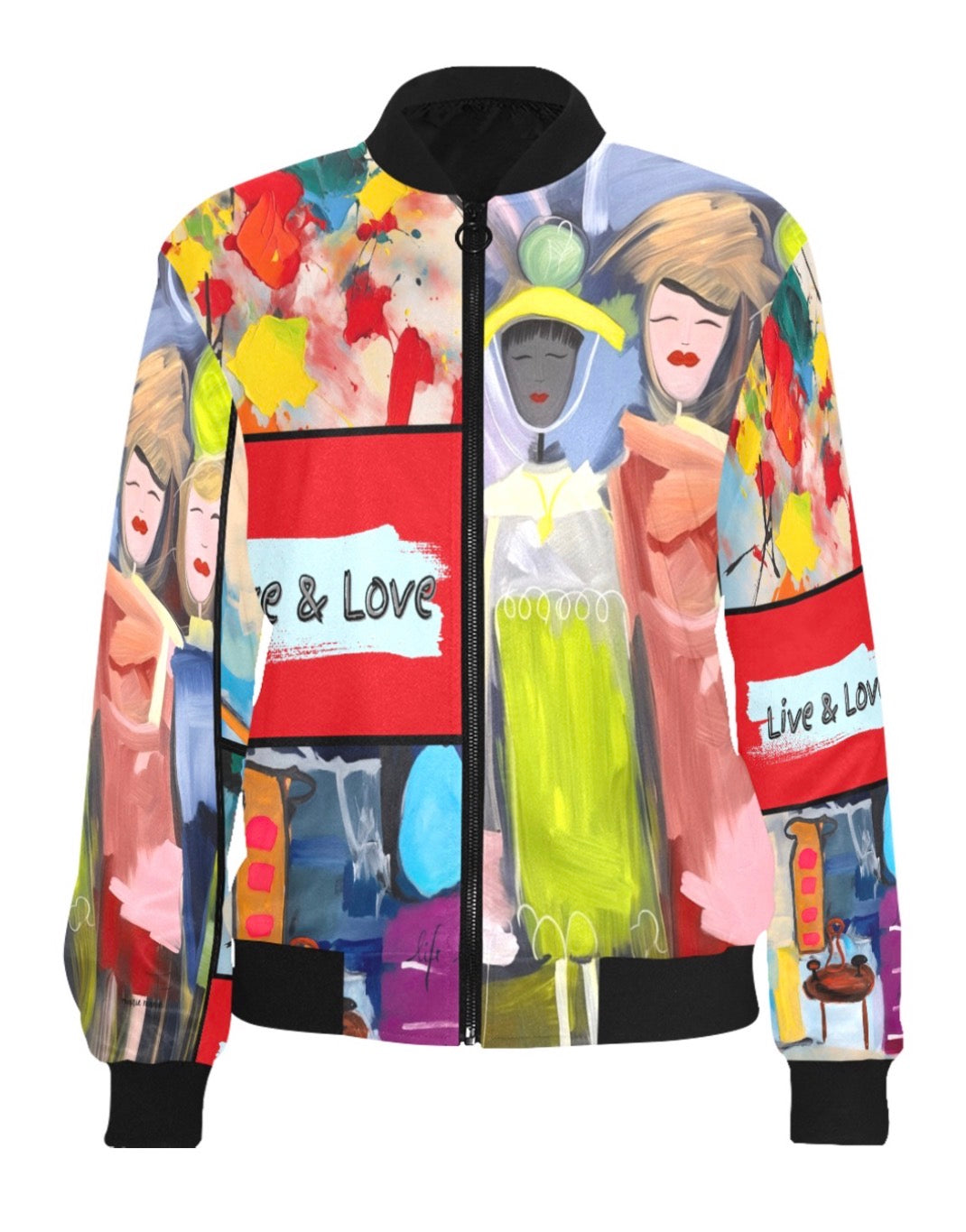 I1250 - Bomber Jacket * Live and Love