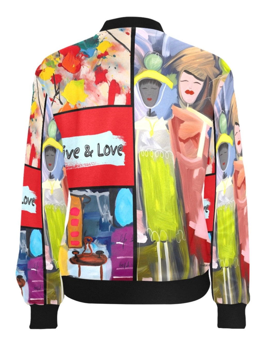 I1250 - Bomber Jacket * Live and Love