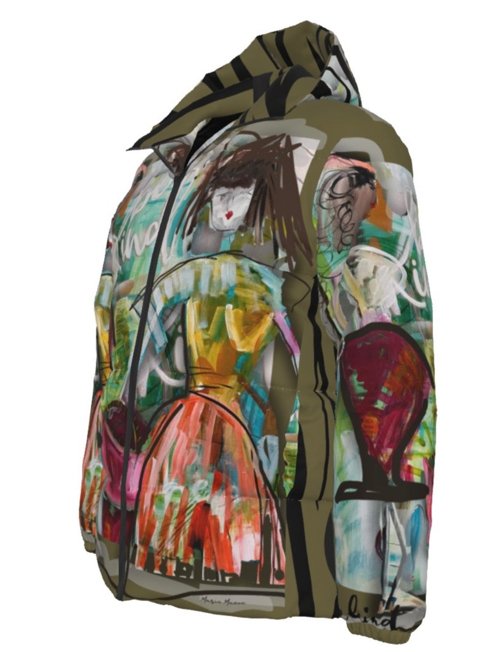 Y2050 - Women's Hood Down Jacket « Be-Kind »