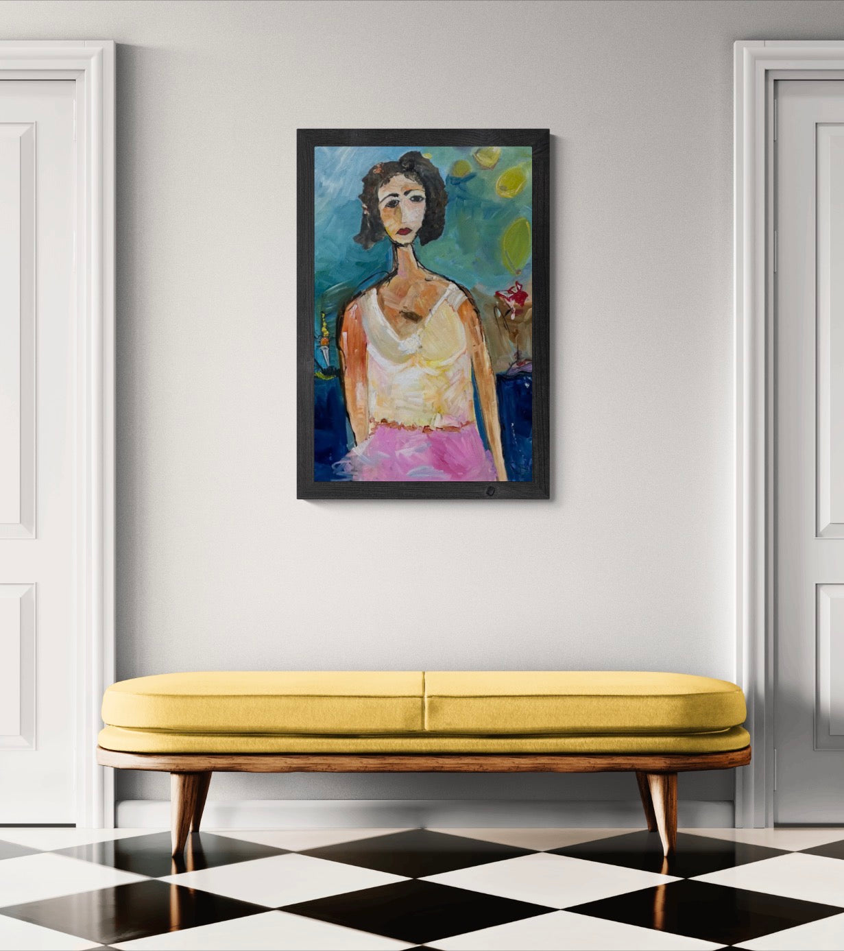 La Dame aux Yeux Bruns