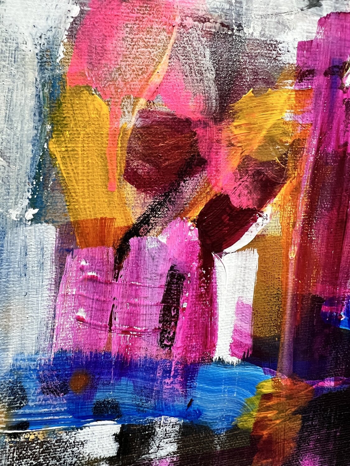 Snowstorm On A Sunny Day