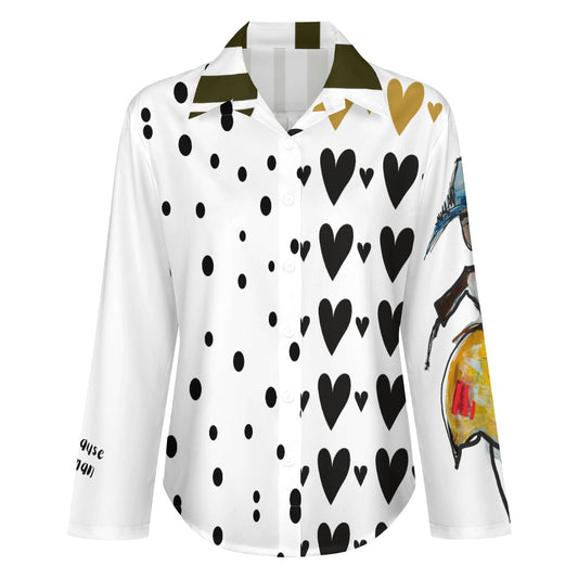 I1047 - Cropped Hem Shirt * Fun to Have