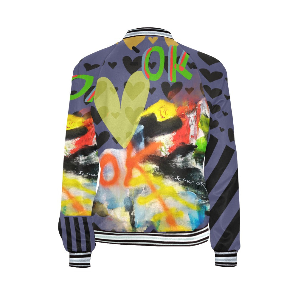 I1034 - Bomber Jacket * Be Kind