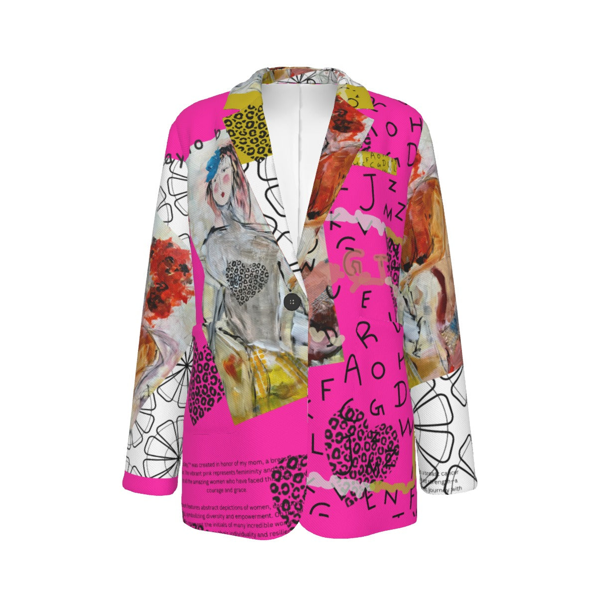 Y2133 - Boyfriend Blazer * I am Woman