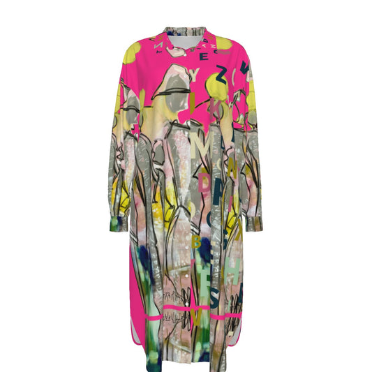 Y2123 - Long Shirt Dress * I am Woman