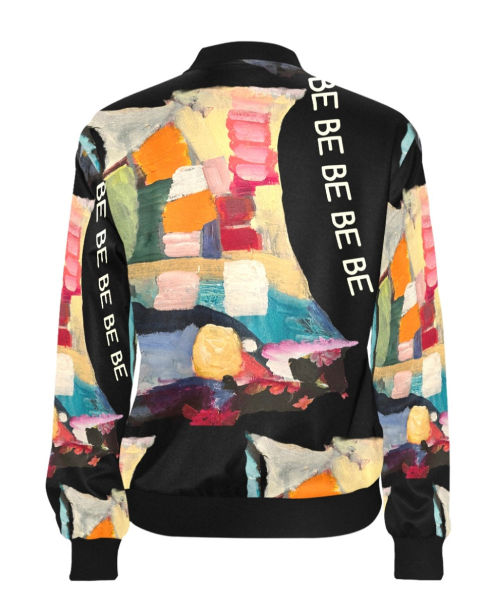 Ix3009 - Bomber Jacket * Be Your Happy