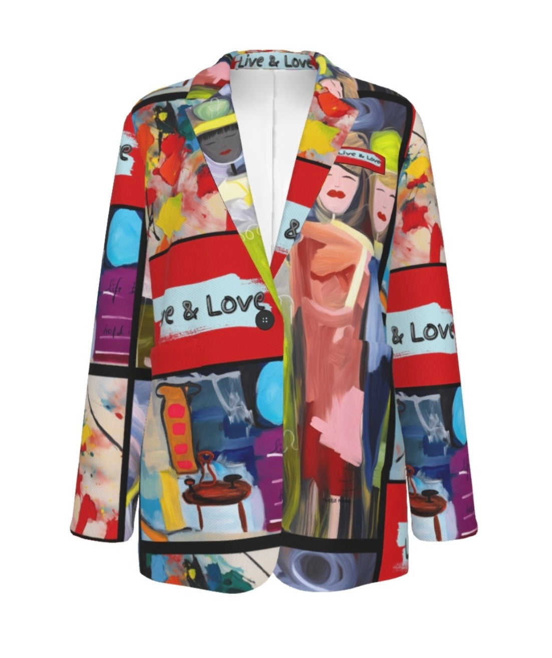 Y2200 - Boyfriend Blazer * Live and Love