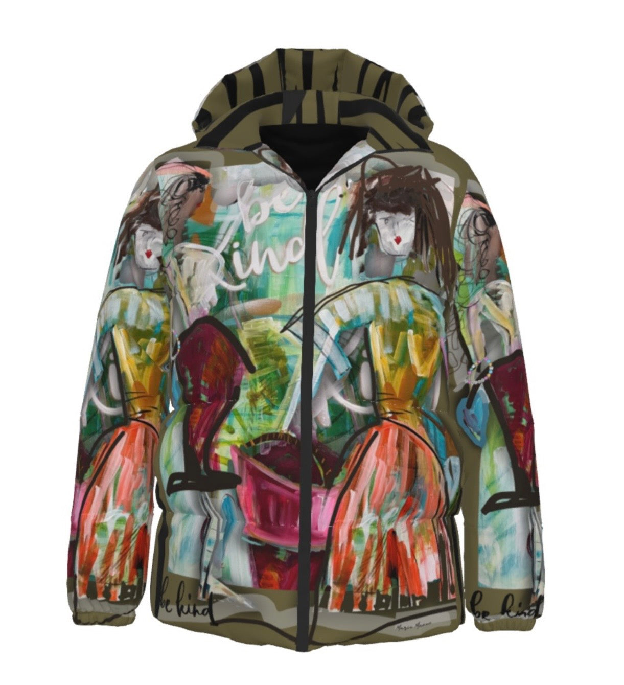 Y2050 - Women's Hood Down Jacket « Be-Kind »