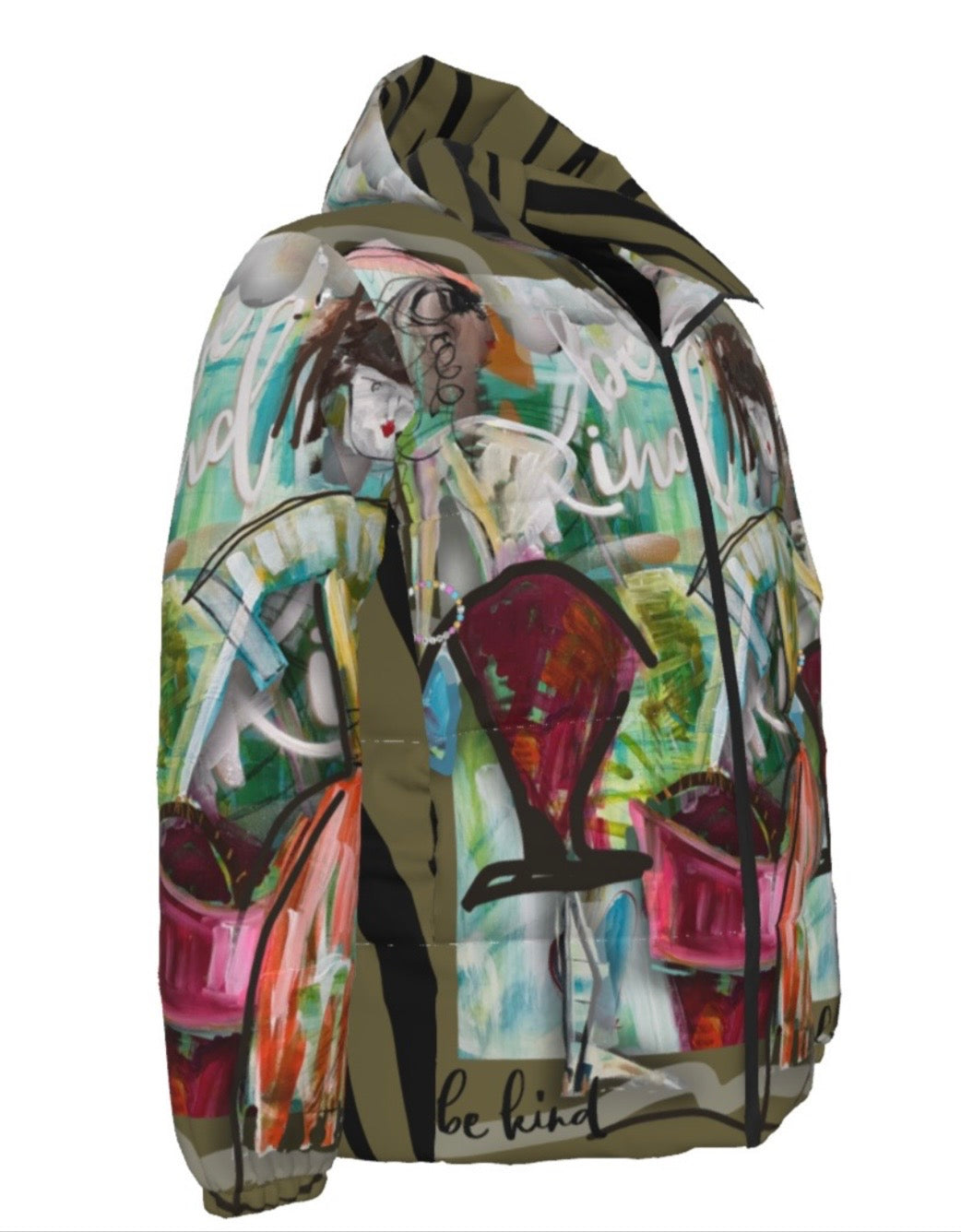 Y2050 - Women's Hood Down Jacket « Be-Kind »