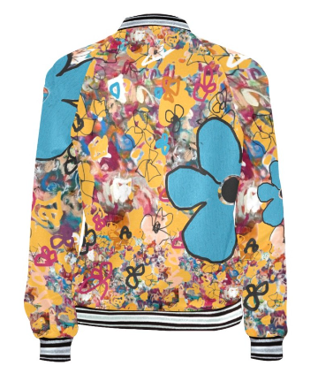 I1256 - Bomber Jacket * Blue Soul