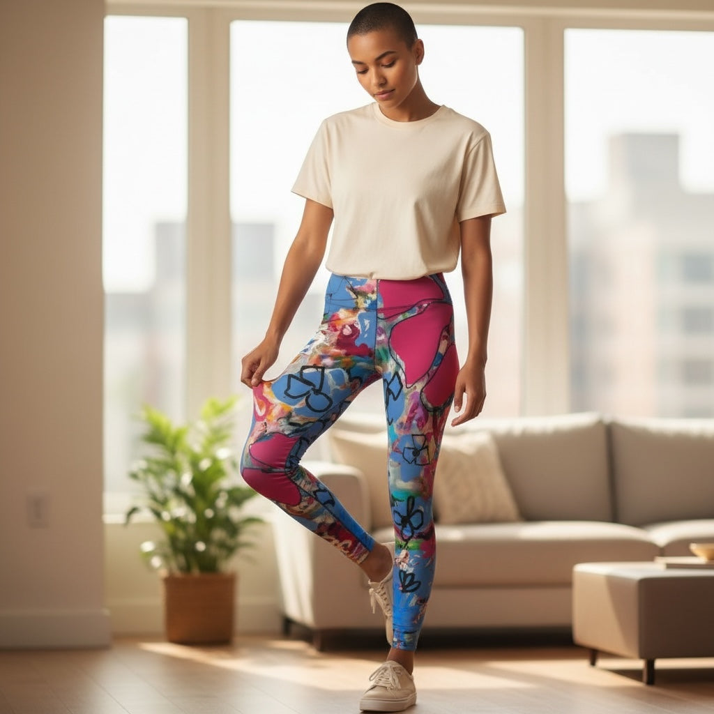 M3101 - Leggings * Wildflowers - Collection 2026 🇨🇦